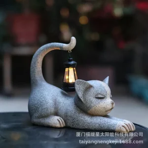 Outdoor Cat Statue