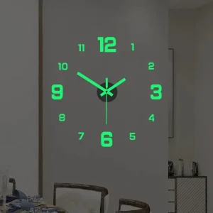 Luminous Digital Clock European Style